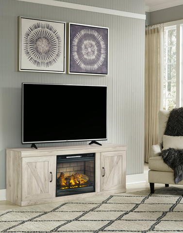 EW0331-268 - TV Stand w/Fireplace 60"L
