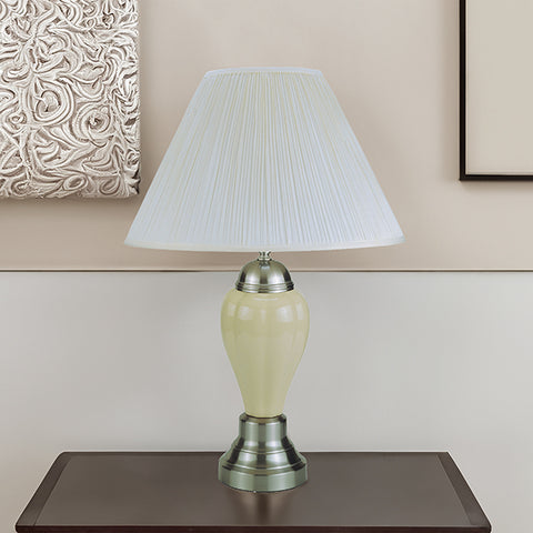 6115IV PORCELAIN LAMP IVORY