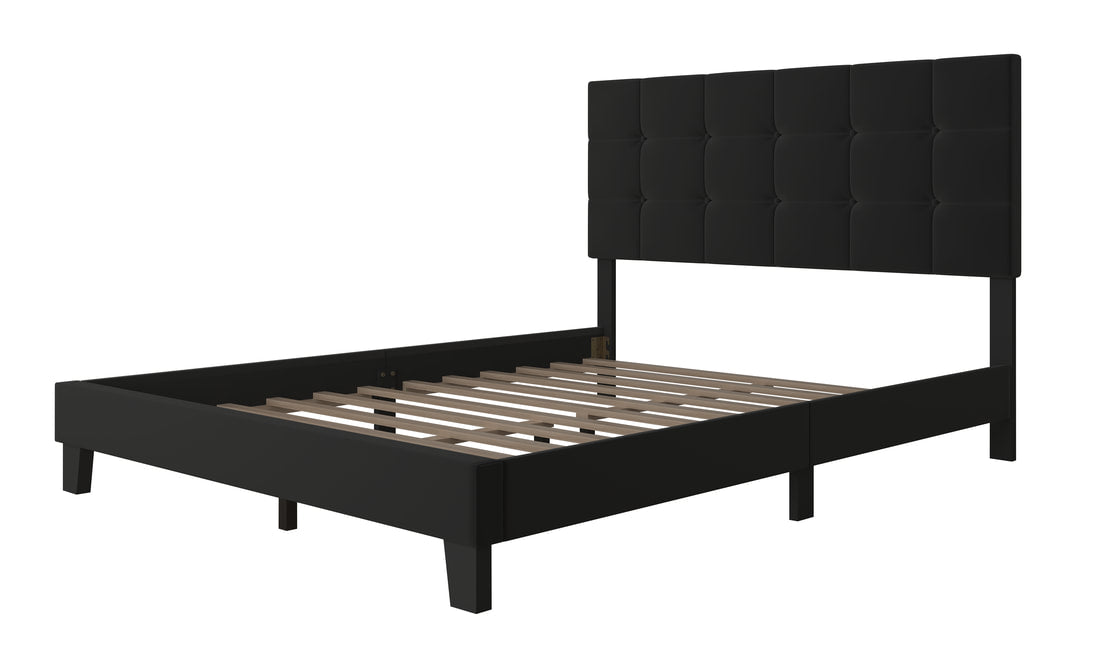 920 BLACK PLATFORM BED AVAILABLE IN TWIN, FULL, QUEEN AND KING SIZES