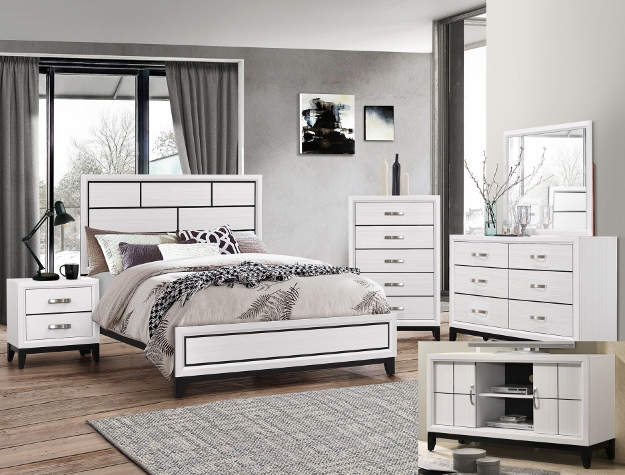 AKERSON BEDROOM SET AVAILABLE IN TWIN, FULL, QUEEN AND KING SIZES