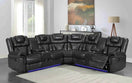 Switch Alexa2023 Reclining Sectional available in Black, Brown, Grey and White 3 image