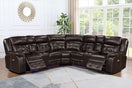 Switch Amazon Power Reclining Sectional available in Black, Brown and White 2 image