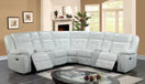 Switch Amazon Power Reclining Sectional available in Black, Brown and White 3 image