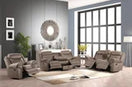 Switch Andres  Reclining Living Room Set Available in Brown and Grey 2 image