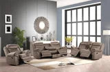 Andres  Reclining Living Room Set Available in Brown and Grey