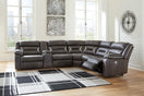 Switch Ashley 13104 Kincord 4 Piece Reclining Set available in Midnight Black 2 image