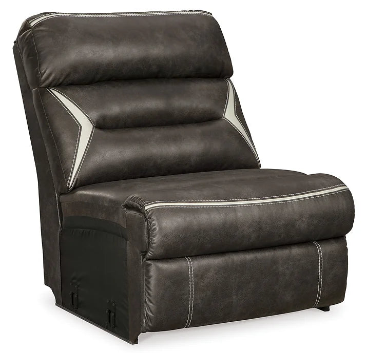 Ashley 13104 Kincord 4 Piece Reclining Set available in Midnight Black