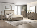 Switch SETB9255 MILLIE UPHOLSTERED 5 PIECE BEDROOM SET AVAILABLE IN BROWN &amp; GREY &amp;AVAILABLE IN TWIN, FULL, QUEEN AND KING SIZES 1 image