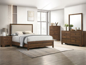 SETB9255 MILLIE UPHOLSTERED BED AVAILABLE IN TWIN, FULL, QUEEN AND KING SIZES