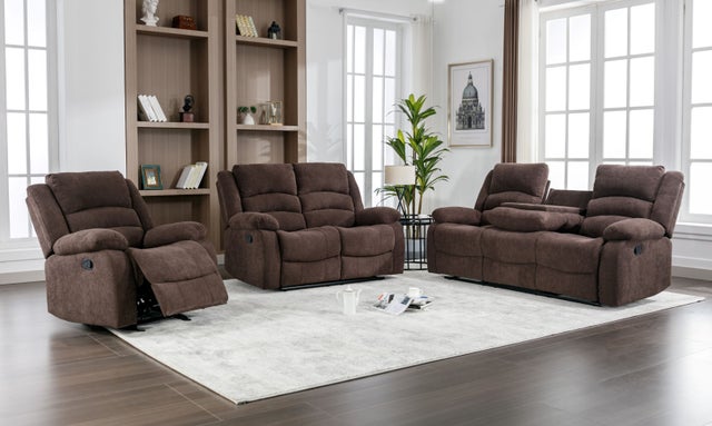 Dynamo 3pc Recliner Sofa Set