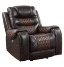 Switch Harley Power - Top Grain Leather Reclining Set available in Black and Brown 2 image