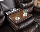 Switch Harley Power - Top Grain Leather Reclining Set available in Black and Brown 3 image