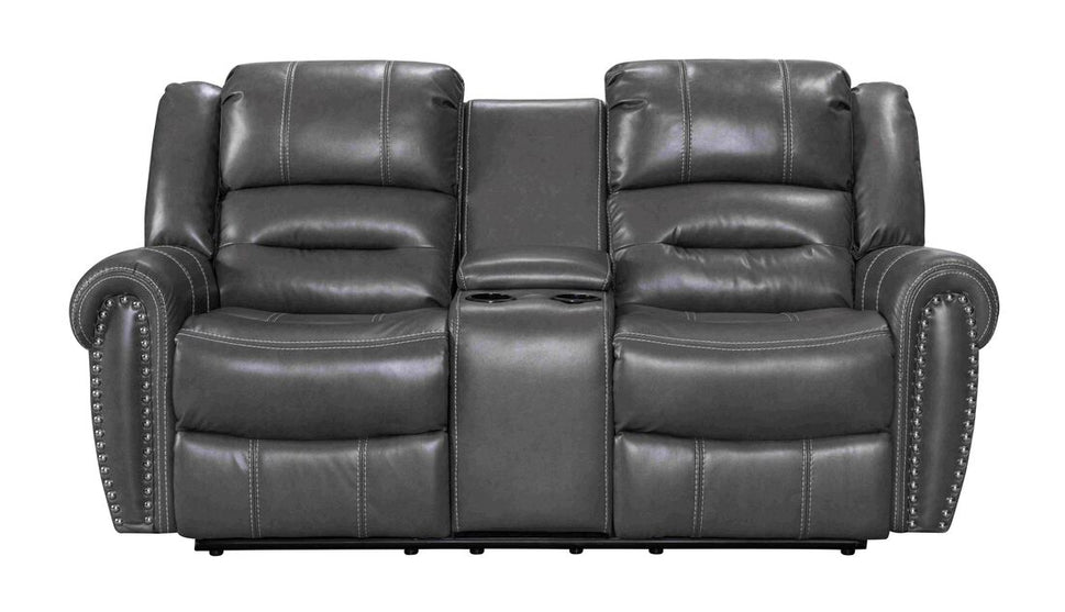 Lexington2023 3PC Reclining Living Room available in Black and Grey