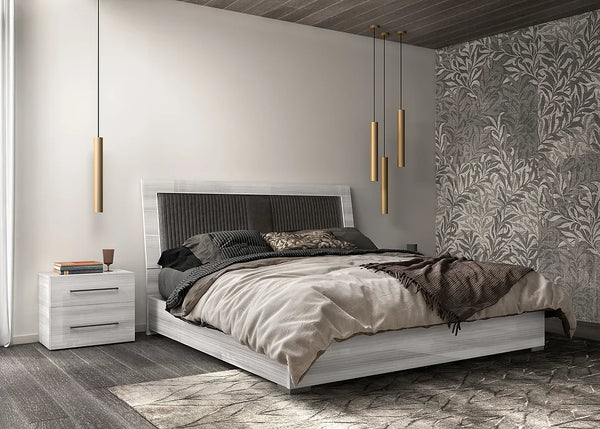 MIA UPH COLLECTION BEDROOM SET AVAILABLE IN QUEEN AND KING SIZES AS 4 PC OR 5 PC SETS