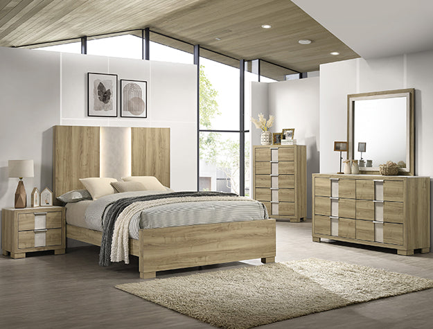 RANGLEY 5 PIECE BEDROOM SET AVAILABLE IN QUEEN AND KING SIZES