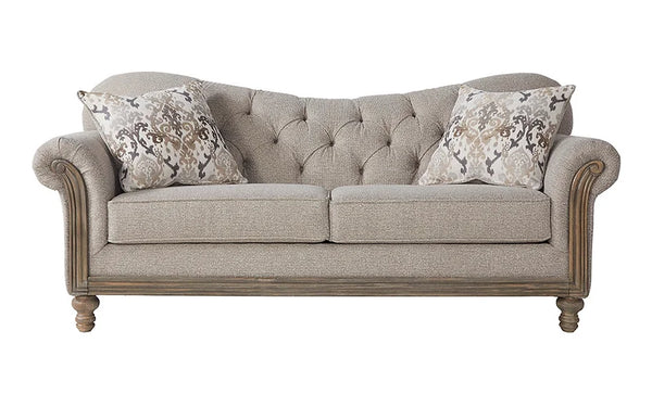 S8725 Sandstone Oyster Sofa and Loveseat