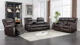 Weston 3PC Reclining Living Room Set available in Brown and Espresso