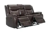 Weston 3PC Reclining Living Room Set available in Brown and Espresso