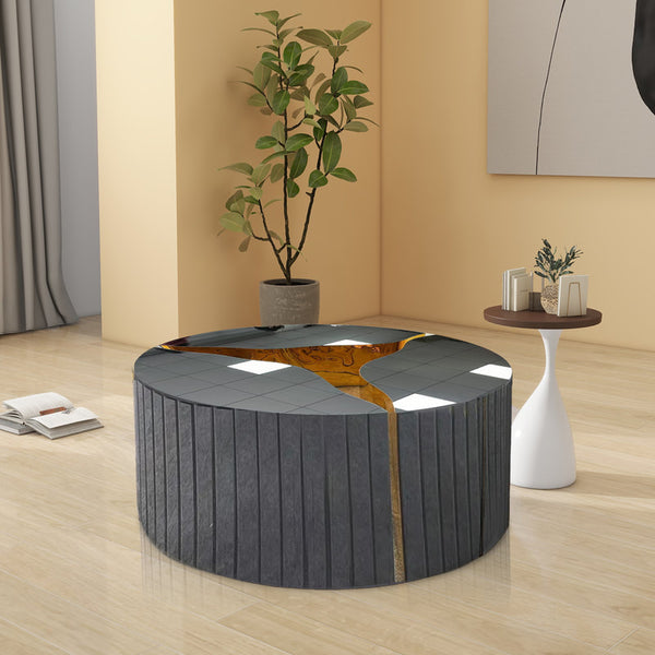 A613 COFFEE TABLE (SMOKE GLASS)