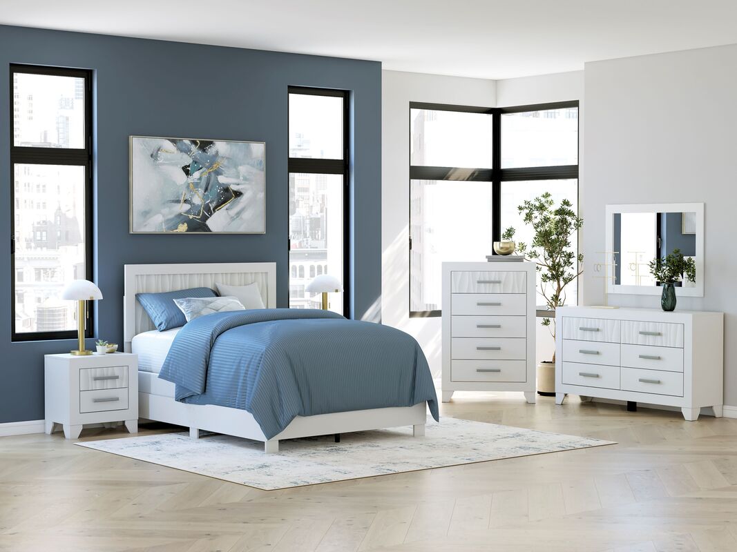 ASHLEY B4809 - 5 PC BEDROM SET AVAILABLE IN TWIN, FULL, QUEEN AND KING SIZES9