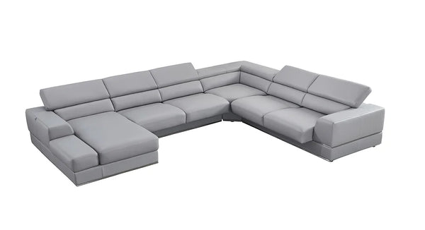 MI-5106 PELLA LIGHT GRAY LAF 4 PIECE SECTIONAL