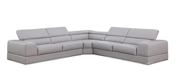 MI-5106A PELLA LIGHT GRAY SECTIONAL AVAILABLE AS 3 PC OR 4 PC