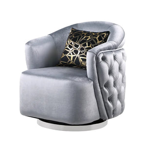 S2004 MILA GREY SWIVEL CHAIR ALSO AVAILABLE AS A 2 PIECE AND 3 PIECE SET