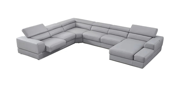 MI-5106 PELLA LIGHT GRAY RAF 4 PIECE SECTIONAL