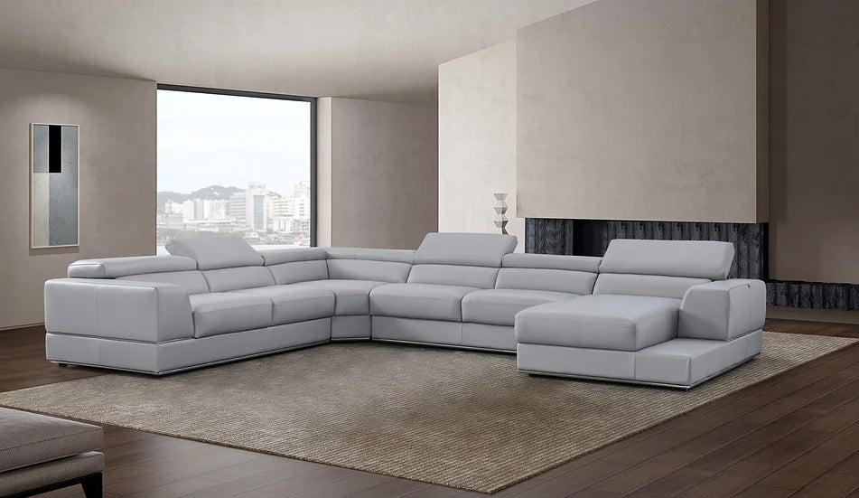 MI-5106 PELLA LIGHT GRAY RAF 4 PIECE SECTIONAL