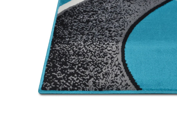 CONTEMPO 42 TURQUOISE 5 X 7 RUG