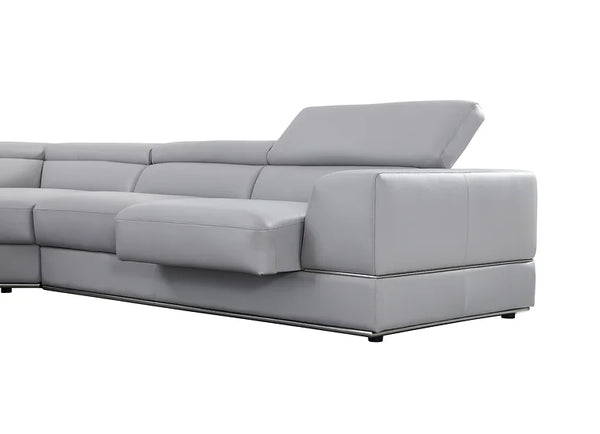 MI-5106 PELLA LIGHT GRAY LAF 4 PIECE SECTIONAL