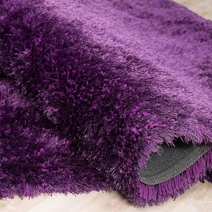 AFRO SHAG RUG AVAILABLE IN LIME GREEN, TURQUOISE AND VIOLET COLORS