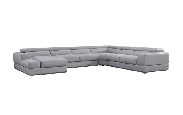 MI-5106 PELLA LIGHT GRAY LAF 4 PIECE SECTIONAL