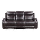 Switch S2121 ETHAN BROWN 3 PIECE RECLINING LIVING ROOM SET 2 image