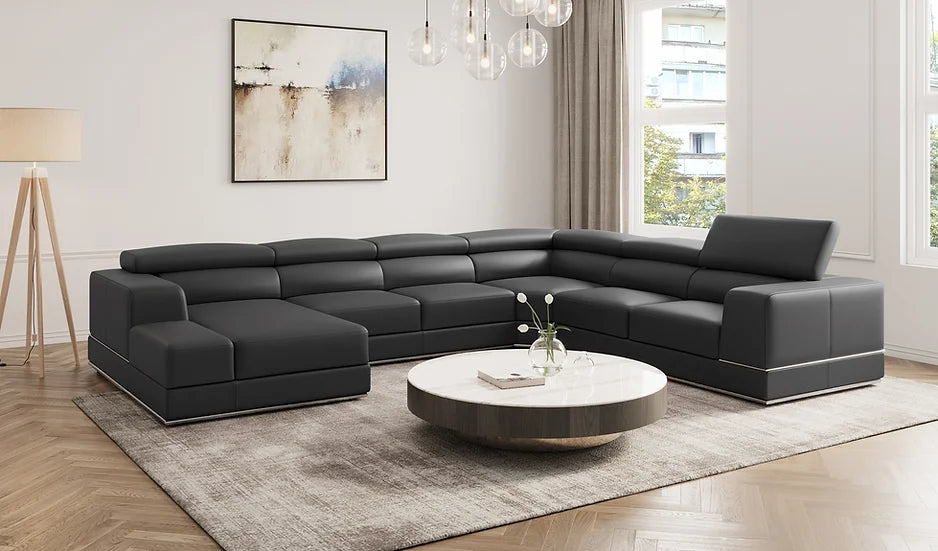 MI-5106 PELLA DARK GRAY LAF 4 PIECE SECTIONAL