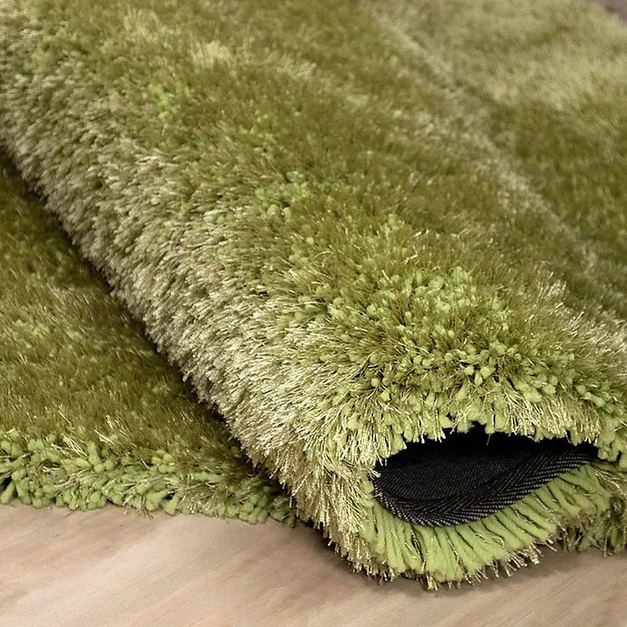 AFRO SHAG RUG AVAILABLE IN LIME GREEN, TURQUOISE AND VIOLET COLORS