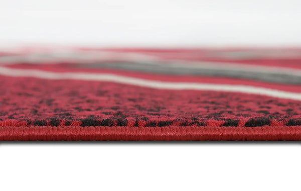 CONTEMPO 42 RED 5 X 7 RUG