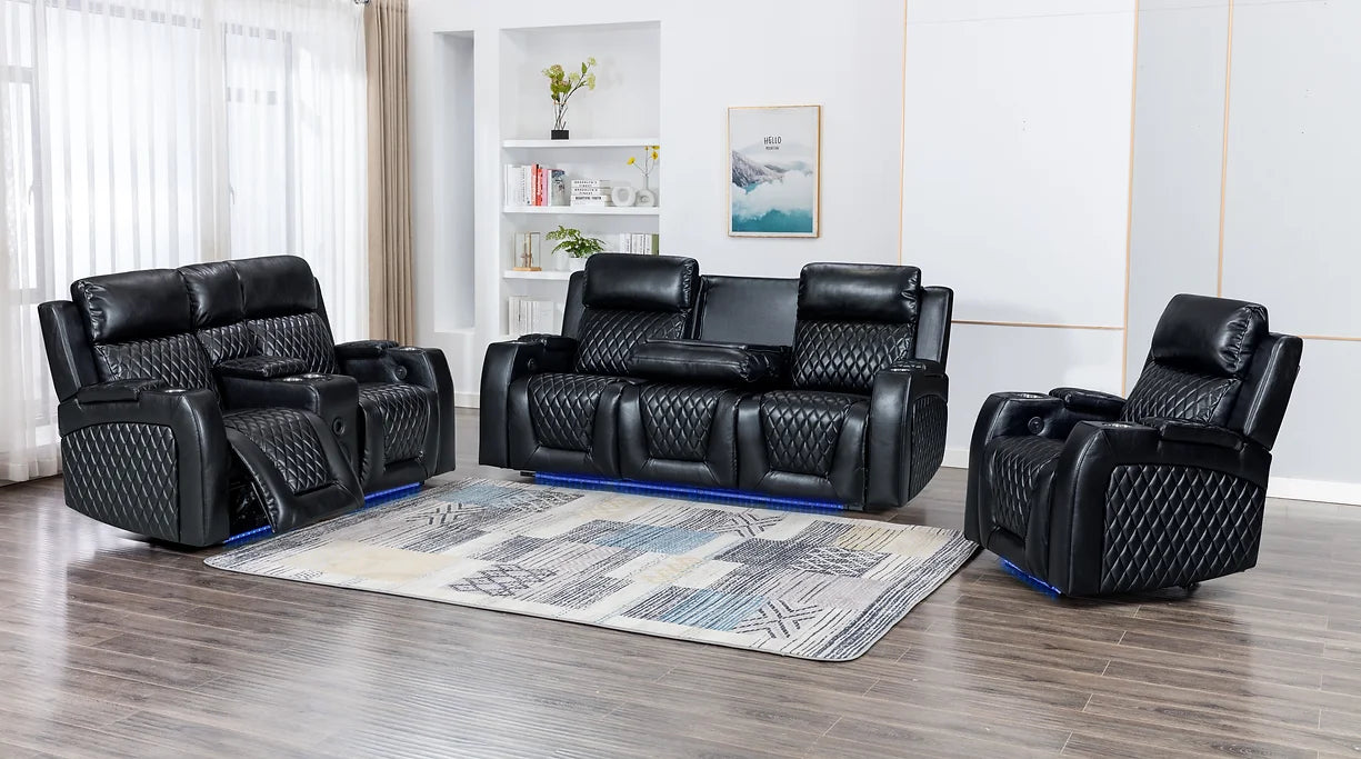 S7269 LEX POWER 3 PIECE RECLINER LIVING ROOM SET WITH POWER AND SPEAKERS