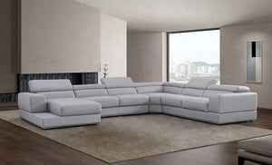 MI-5106 PELLA LIGHT GRAY LAF 4 PIECE SECTIONAL