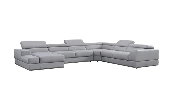 MI-5106 PELLA LIGHT GRAY LAF 4 PIECE SECTIONAL