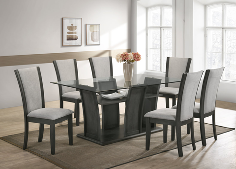 Florida - Grey Dining Table + 6 Chair