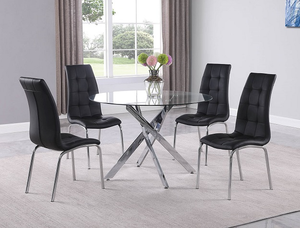 1172-5P JETTA DINING TABLE WITH 4 CHAIRS