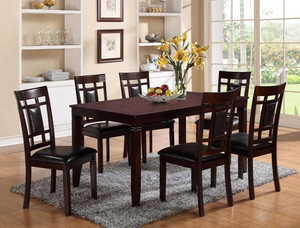 2325SET PAIGE 7-PC DINING TABLE WITH 6 CHAIRS