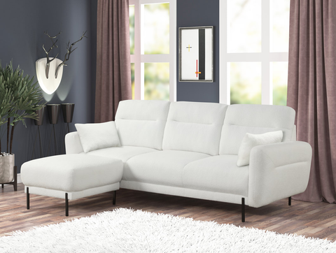 Lily Fur Sectional **NEW ARRIVAL**