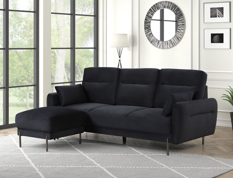 Lily Black Sectional **NEW ARRIVAL**