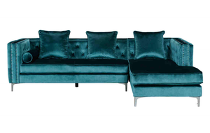 Ava - Teal Sectional.