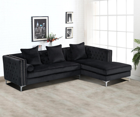 Ava - Black Sectional