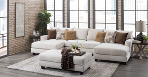 6000 Beige Sectional **NEW ARRIVAL**