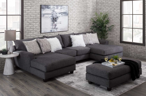 6000 Gray Sectional **NEW ARRIVAL**