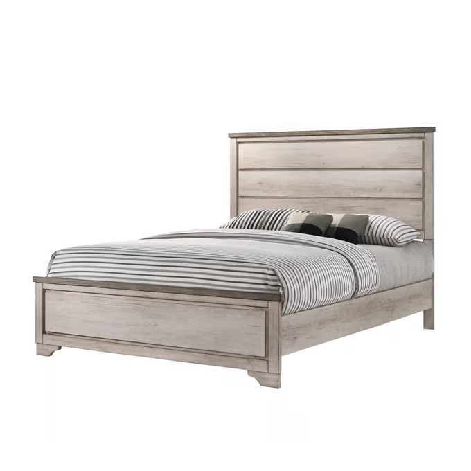 B3050 PATTERSON PANEL QUEEN OR KING SIZE BED